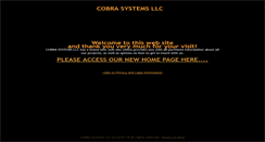 Desktop Screenshot of cobra-systems.com